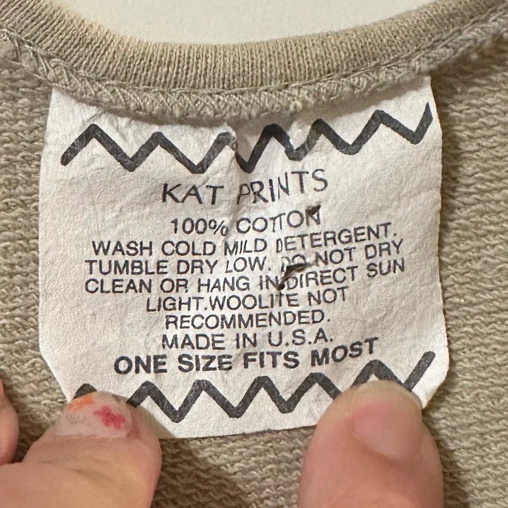Kat Prints Cotton Vest with Stamped accents One Size - Picture 5 of 8